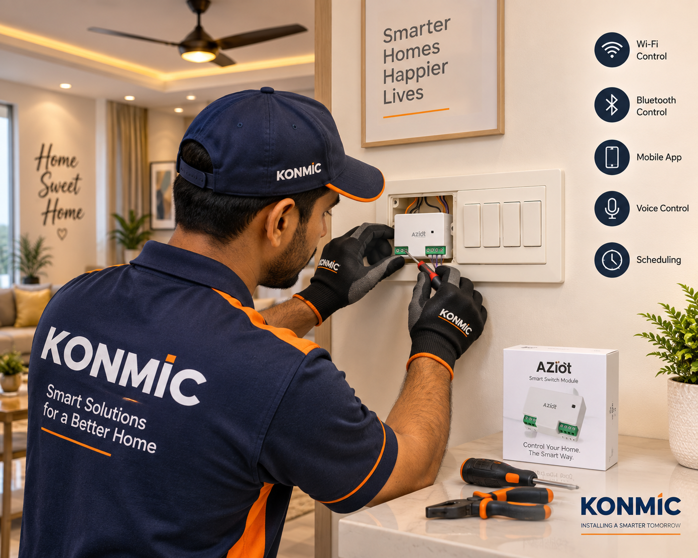 Smart Wi-Fi Switch Installation & Setup(6A)