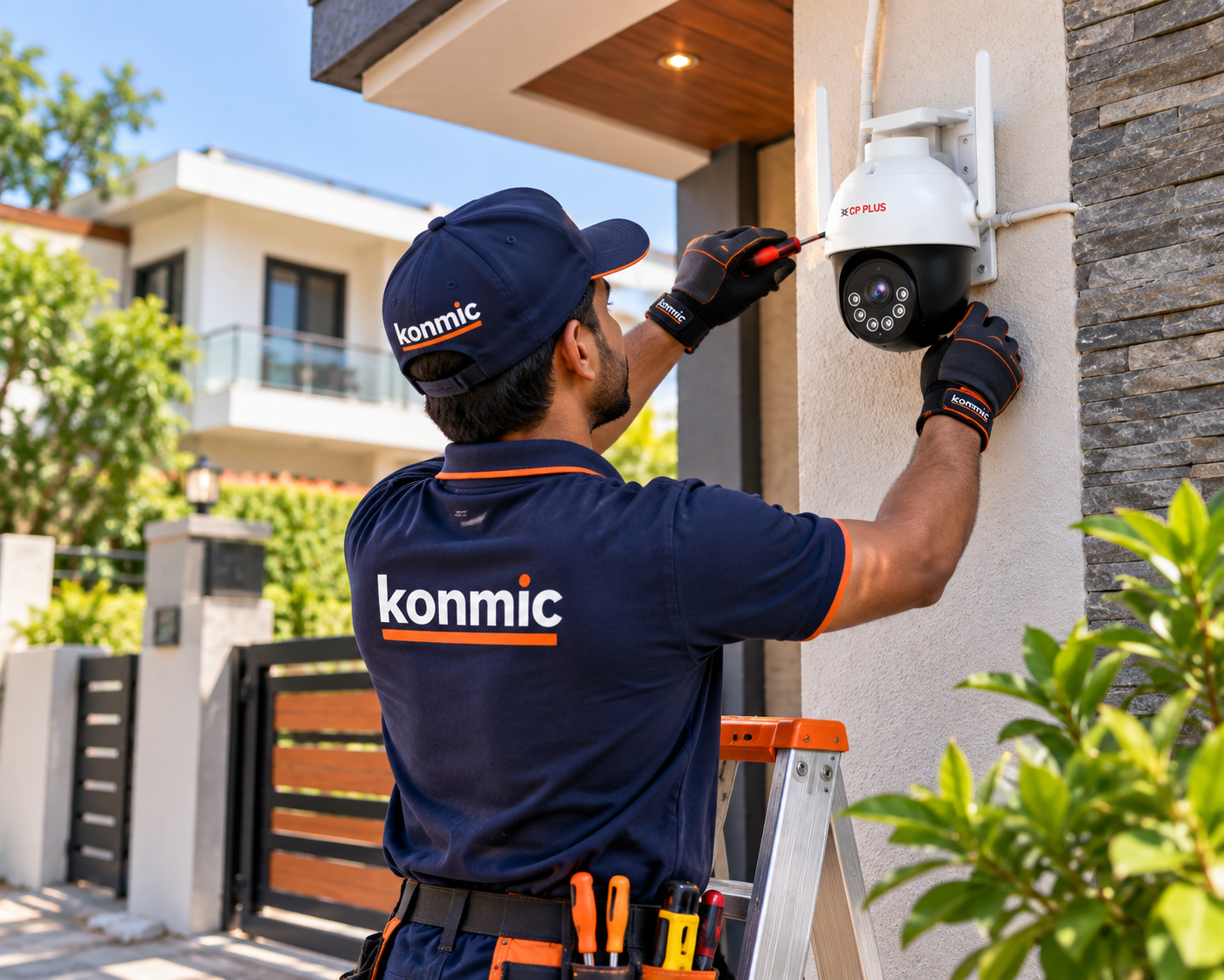 Wi-Fi CCTV Camera Installation — Outdoor