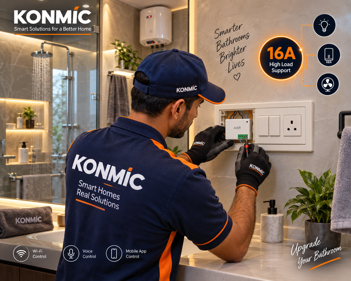Smart Wi-Fi Switch Installation & Setup(16A)