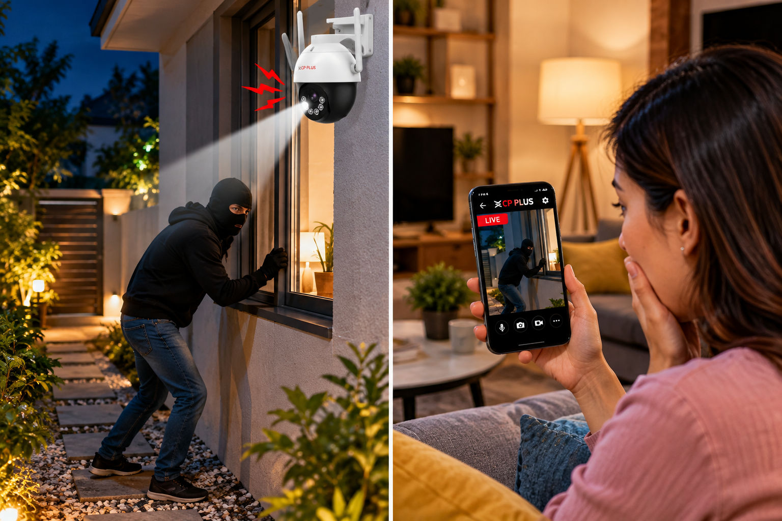 Wi-Fi CCTV Camera Installation — Outdoor