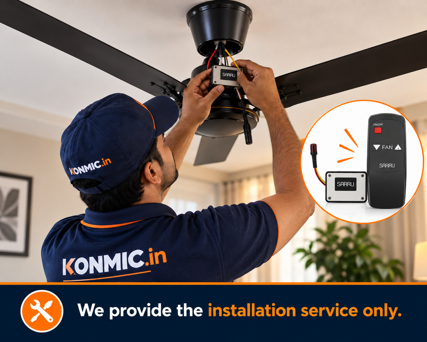 Ceiling Fan Remote Regulator Installation